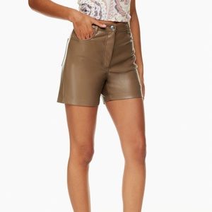 Aritzia Vegan Leather Short